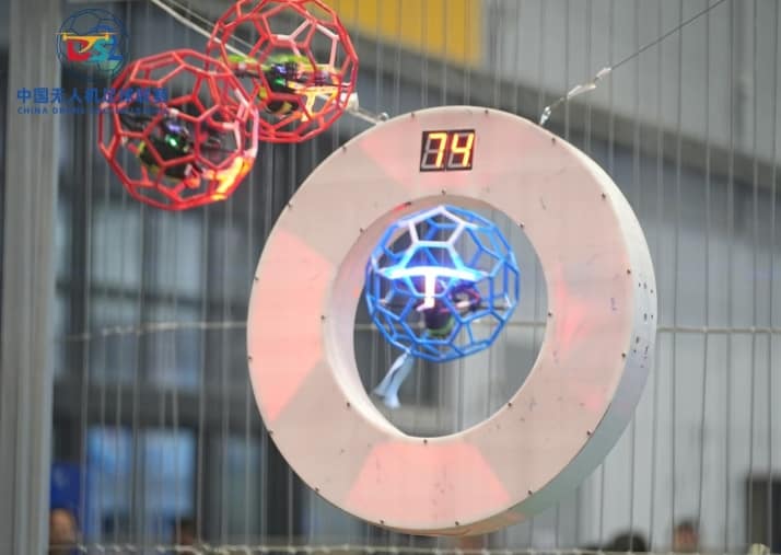 China drone racing league ordos station 2